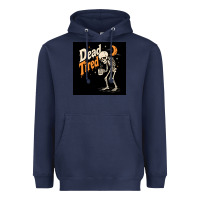 Navy Dead Tired Heavyweight Hoodie - Merry & Macabre