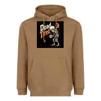 Toasted Coconut Dead Tired Heavyweight Hoodie - Merry & Macabre