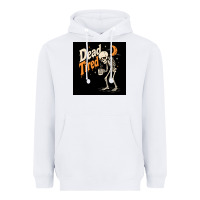 White Dead Tired Heavyweight Hoodie - Merry & Macabre