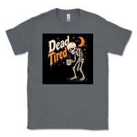 Charcoal Heather Dead Tired Classic Tee - Merry & Macabre
