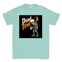 Seafoam Dead Tired Classic Tee - Merry & Macabre