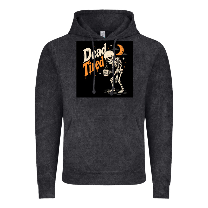 Dead Tired Vintage Hoodie by Merry & Macabre | Teevron