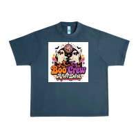 Midnight Navy spooky disco vibes Urban Heavy Tee - Merry & Macabre