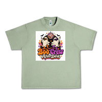 Oil Green spooky disco vibes Urban Heavy Tee - Merry & Macabre
