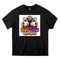 Black spooky disco vibes Heavy Core Tee - Merry & Macabre