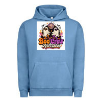 Pigment Pebble Blue spooky disco vibes Urban Hoodie - Merry & Macabre