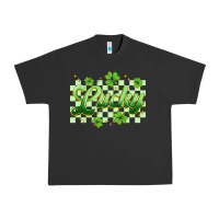 Pigment Black checkered lucky Urban Heavy Tee - Artiststas