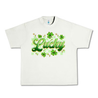 Pistachio checkered lucky Urban Heavy Tee - Artiststas