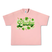 Salmon checkered lucky Urban Heavy Tee - Artiststas