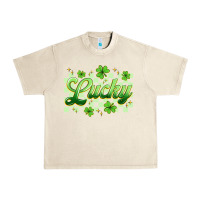Sandshell checkered lucky Urban Heavy Tee - Artiststas