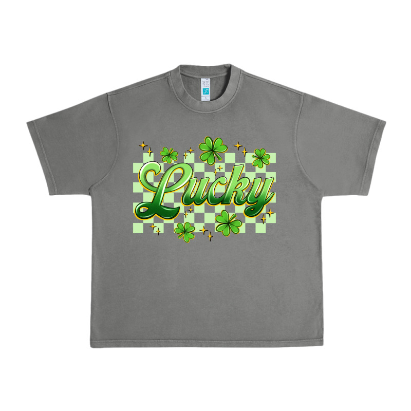 Checkered Lucky Urban Heavy Tee by Artiststas | Teevron