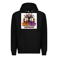 Black spooky disco vibes Premium Hoodie - Merry & Macabre