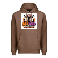 Chestnut spooky disco vibes Premium Hoodie - Merry & Macabre