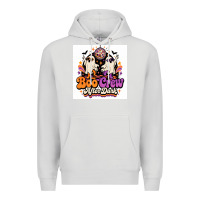 Dove Grey spooky disco vibes Premium Hoodie - Merry & Macabre
