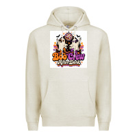 Oatmeal Heather spooky disco vibes Premium Hoodie - Merry & Macabre
