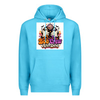 Ocean Blue spooky disco vibes Premium Hoodie - Merry & Macabre