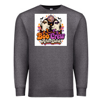 Charcoal Heather spooky disco vibes Premium Sweatshirt - Merry & Macabre