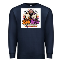 Navy spooky disco vibes Premium Sweatshirt - Merry & Macabre