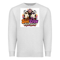 Oatmeal Heather spooky disco vibes Premium Sweatshirt - Merry & Macabre