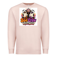 Pale Pink spooky disco vibes Premium Sweatshirt - Merry & Macabre