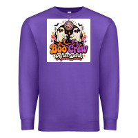 Purple spooky disco vibes Premium Sweatshirt - Merry & Macabre