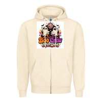 Sandshell spooky disco vibes Zipper Hoodie - Merry & Macabre