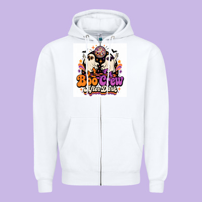 Zipper Hoodie spooky disco vibes