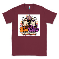 Burgundy spooky disco vibes Classic Tee - Merry & Macabre
