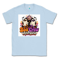 Dusty Blue spooky disco vibes Classic Tee - Merry & Macabre