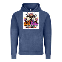 Vintage Denim spooky disco vibes Vintage Hoodie - Merry & Macabre