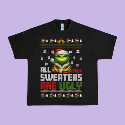 ugly Christmas Urban Heavy Tee | Teevron