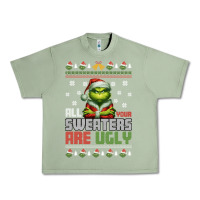 Oil Green ugly Christmas Urban Heavy Tee - killa-kam
