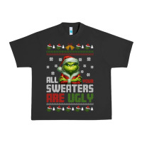 Pigment Black ugly Christmas Urban Heavy Tee - killa-kam