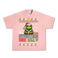Salmon ugly Christmas Urban Heavy Tee - killa-kam
