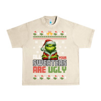 Sandshell ugly Christmas Urban Heavy Tee - killa-kam