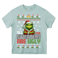 Arona ugly Christmas Heavy Core Tee - killa-kam