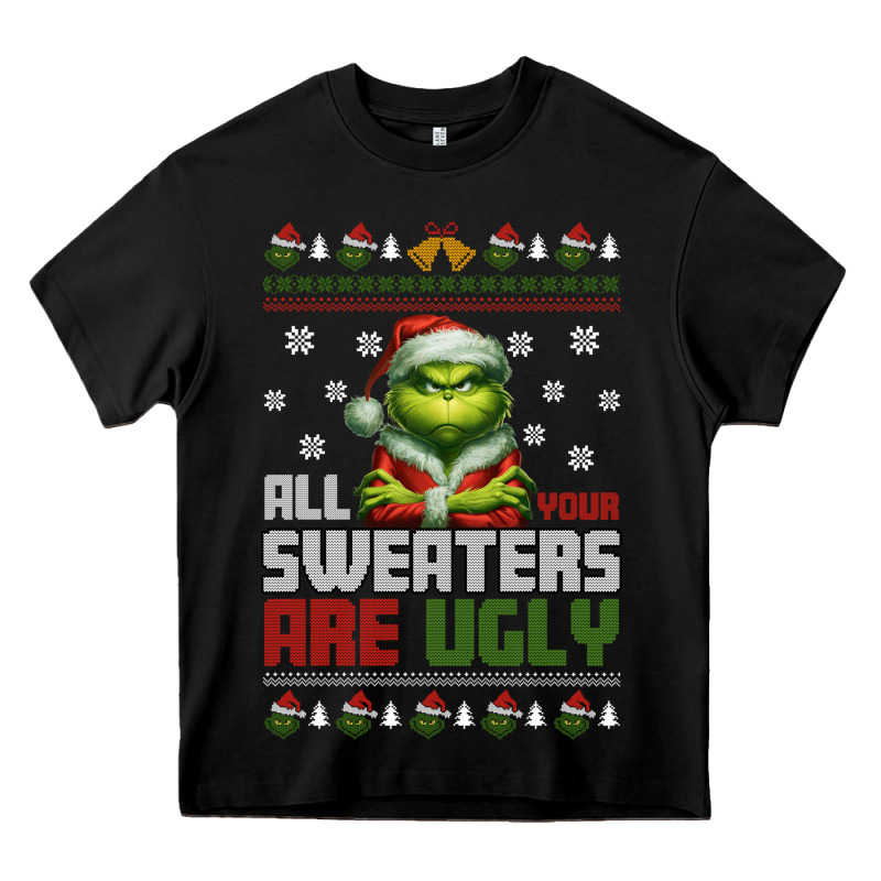 Ugly Christmas Heavy Core Tee by killa-kam | Teevron