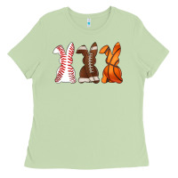 Matcha western easter support bunny Ladies Tee - Artiststas