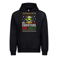Foreset Green ugly Christmas Urban Hoodie - killa-kam