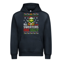 Navy ugly Christmas Urban Hoodie - killa-kam