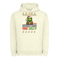 Pigment Pistachio ugly Christmas Urban Hoodie - killa-kam