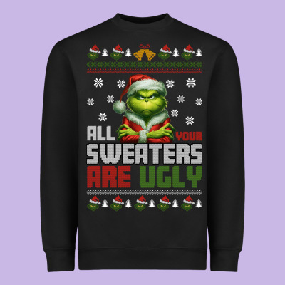 Heavyweight Sweatshirt ugly Christmas