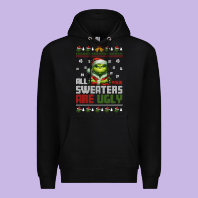 Premium Hoodie ugly Christmas