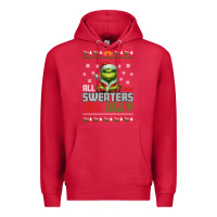 Cardinal ugly Christmas Premium Hoodie - killa-kam