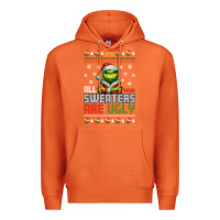 Carrot ugly Christmas Premium Hoodie - killa-kam