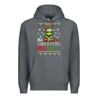 Rock ugly Christmas Premium Hoodie - killa-kam