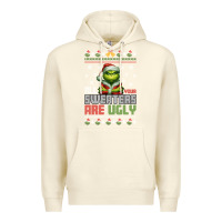 Sandshell ugly Christmas Premium Hoodie - killa-kam