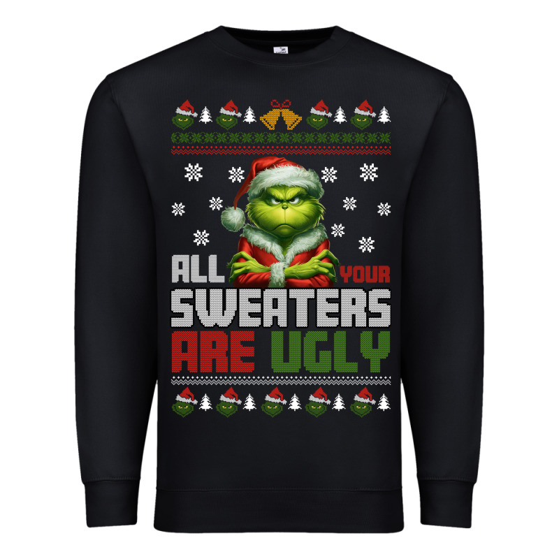 Ugly Christmas Premium Sweatshirt by killa-kam | Teevron