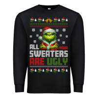 Black ugly Christmas Premium Sweatshirt - killa-kam