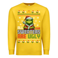 Lemon ugly Christmas Premium Sweatshirt - killa-kam